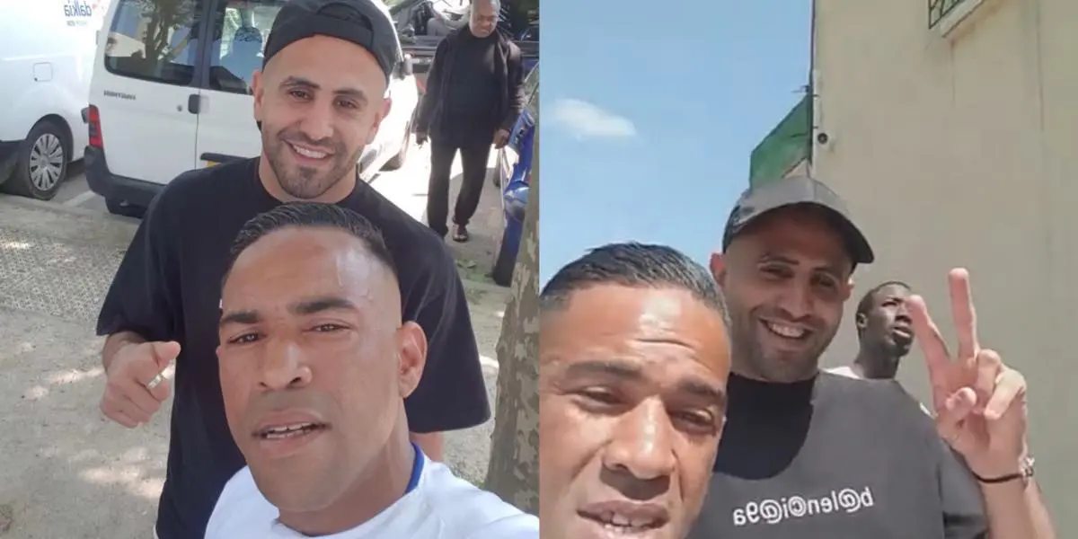 Mahrez en escapade à Sarcelles avant la finale de la Champions League (VIDÉO)