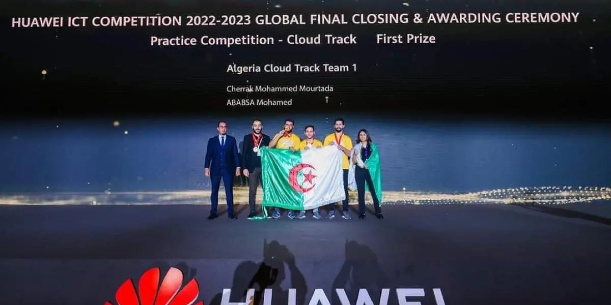 L’Algérie rafle la 1ère place d’un concours international de Huawei en Chine