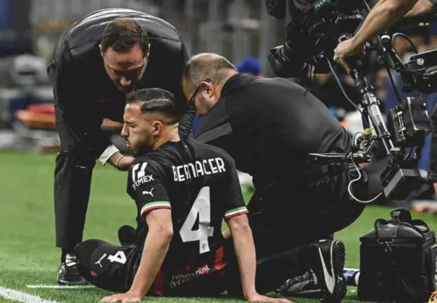 Blessé, Bennacer cède sa place lors de la demi-finale de la Ligue des Champions