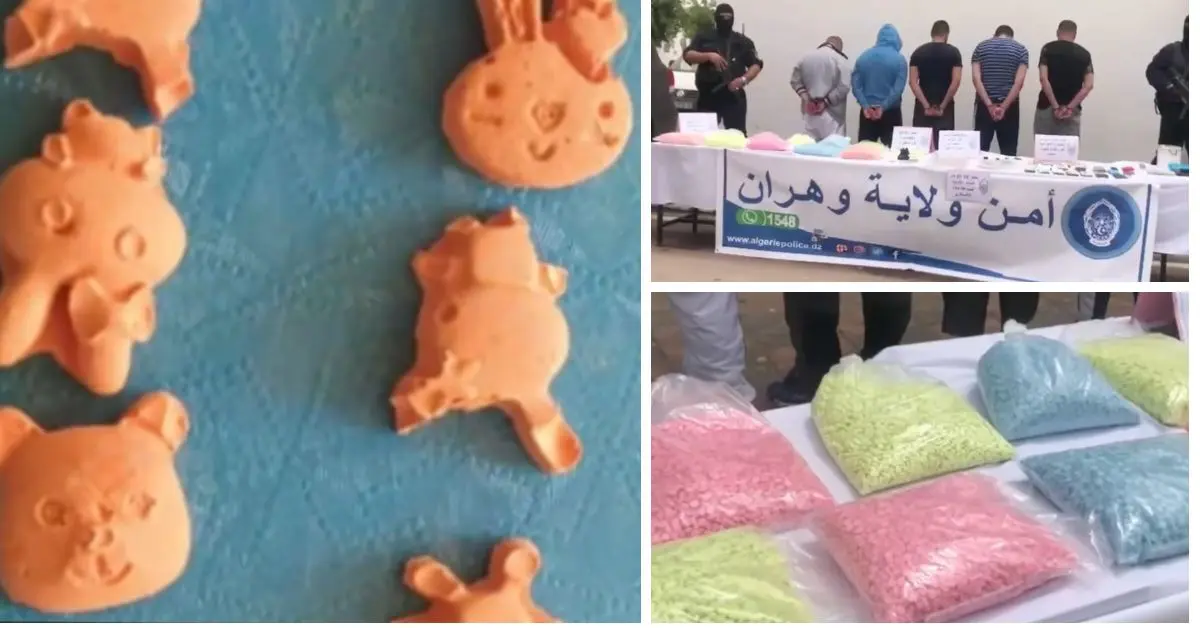 Oran : un réseau de fabrication d’ecstasy destinée aux enfants démantelé (Vidéo)