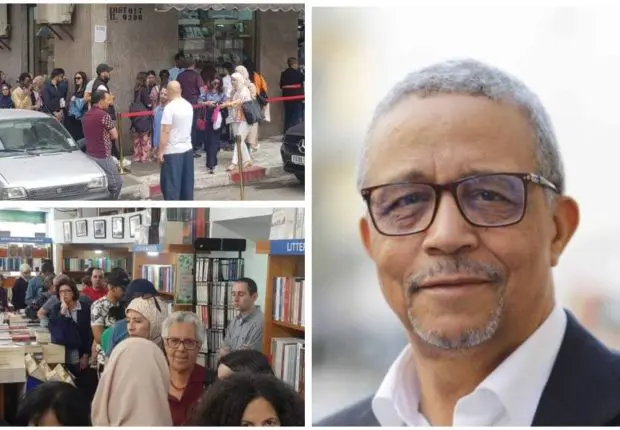 Rare en Algérie : importante queue devant une librairie d&rsquo;Alger pour une dédicace de Yasmina Khadra