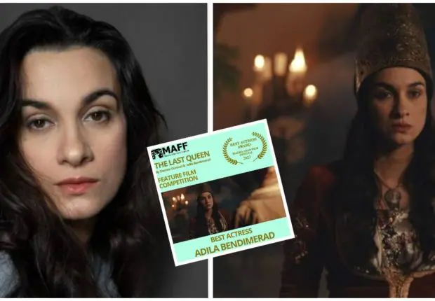 La Dernière Reine : l&rsquo;Algérienne Adila Bendimerad élue meilleure actrice à un festival en Suède