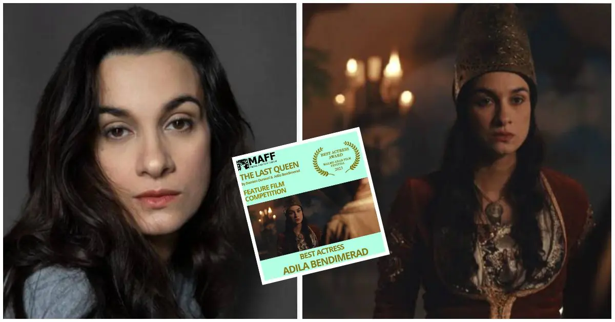 La Dernière Reine : l’Algérienne Adila Bendimerad élue meilleure actrice à un festival en Suède