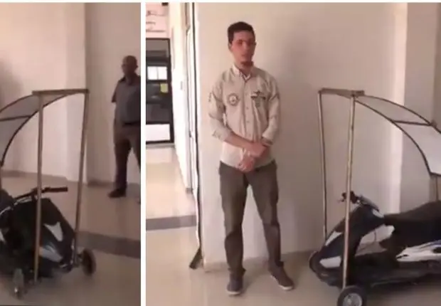 Un étudiant conçoit une voiture pour enfants à énergie solaire à Béchar