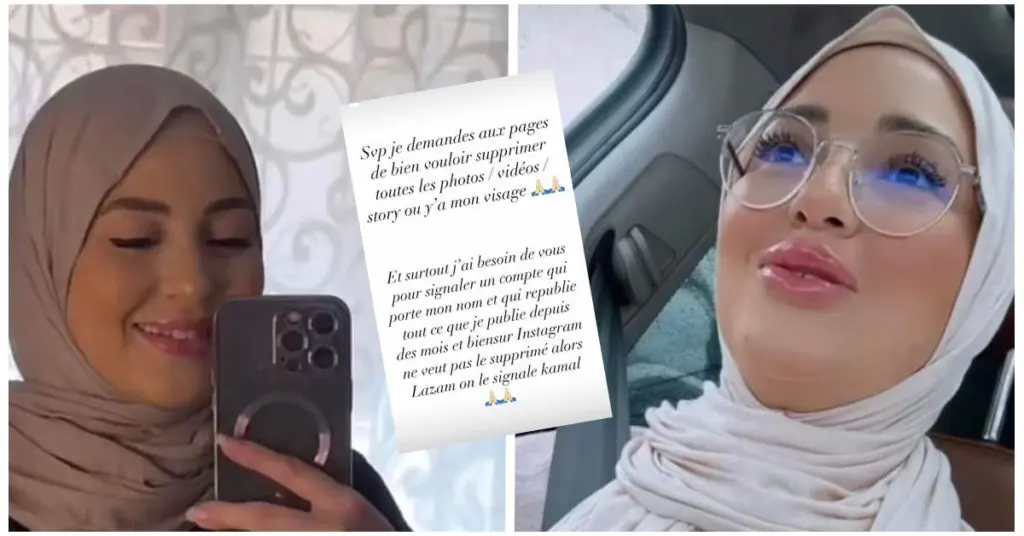 L&rsquo;influenceuse Ryma Beauty Addict met le voile et demande aux pages de supprimer ses photos