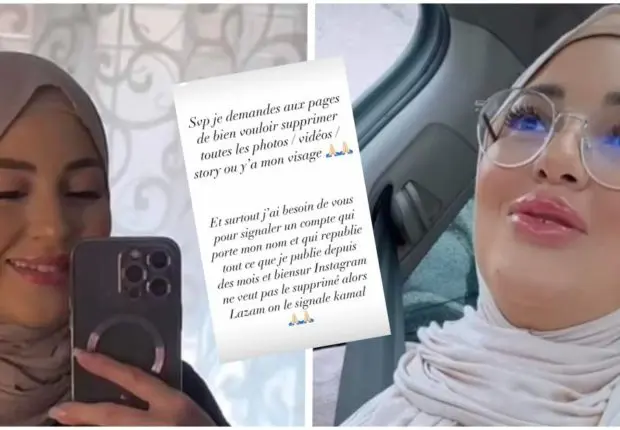 L&rsquo;influenceuse Ryma Beauty Addict met le voile et demande aux pages de supprimer ses photos