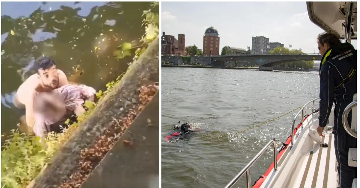 Il sauve une dame de la noyade, l’héroïsme d’un sans-papiers algérien salué en Belgique