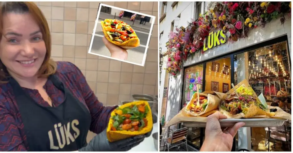L’Algerian Kebab, le sandwich du chef Sheherazade Laoudedj lancé chez Lüks Kebab à Paris