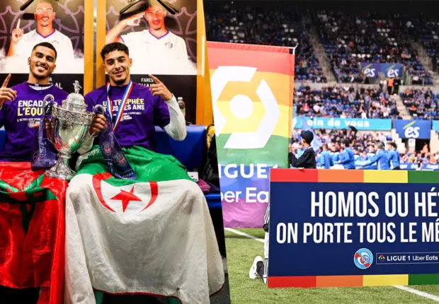 En raison des maillots floqués en arc-en-ciel, Chaibi refuse de jouer face au FC Nantes