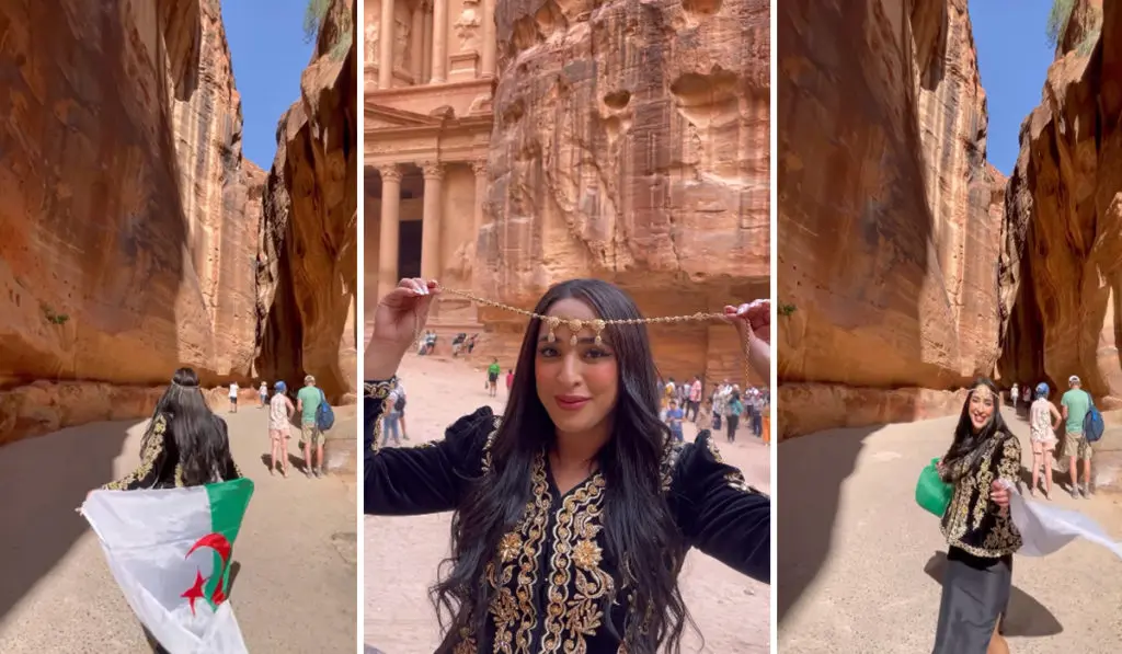 Le patrimoine algérien fait le tour du monde, Maya Redjil en Karakou en Jordanie