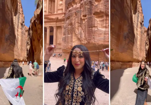 Le patrimoine algérien fait le tour du monde, Maya Redjil en Karakou en Jordanie