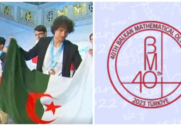 L&rsquo;Algérien Wacyl Meddour primé aux olympiades des mathématiques aux Balkans en Turquie