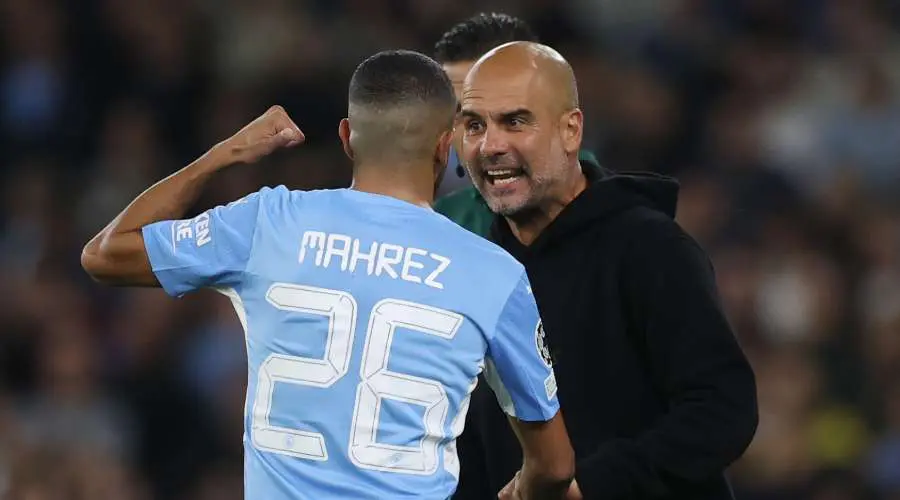 Remplaçant face au Real, Guardiola explique son choix concernant Mahrez