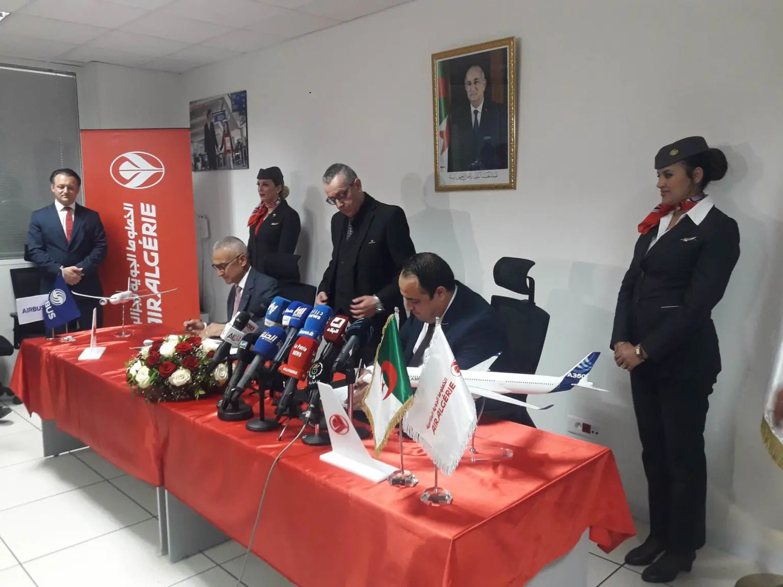 Signature d’un accord entre Airbus et Air Algérie pour l’achat de plusieurs avions