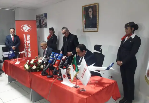 Signature d’un accord entre Airbus et Air Algérie pour l’achat de plusieurs avions