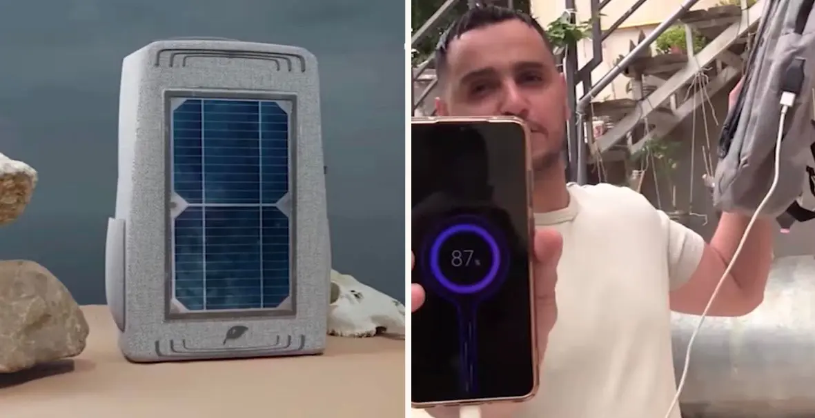 Un ingénieur algérien développe un cartable doté d’un panneau solaire