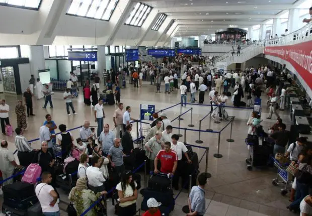 Forte hausse du nombre de passagers à l’aéroport d’Alger en 2022