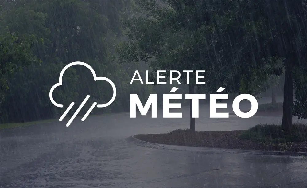 Alerte météo : pluies orageuses et chutes de grêle sur 13 wilayas