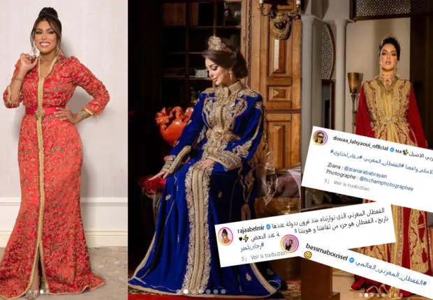 Polémique sur le caftan : les célébrités marocaines répondent aux Algériens