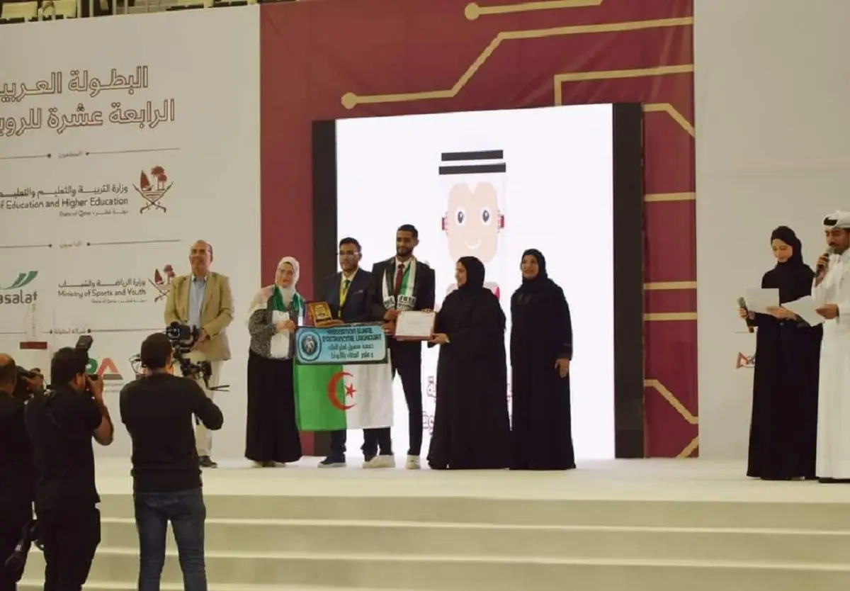 L’Algérie remporte la 2e place du championnat arabe de robotique au Qatar