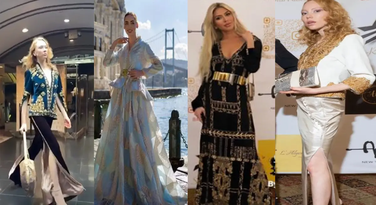 La styliste Lila Bentouati sublime la tenue traditionnelle algérienne lors d’un défilé à New York