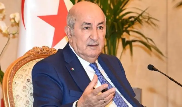 Le président algérien Abdelmadjid Tebboune