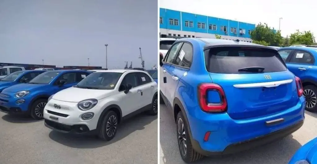 Une nouvelle cargaison de véhicules Fiat importés débarque en Algérie