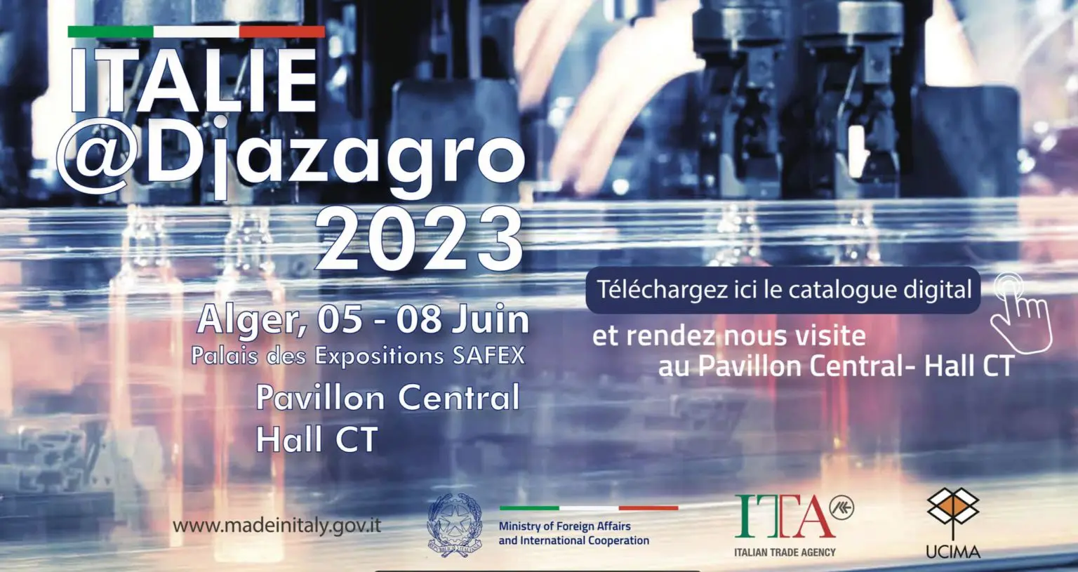 L’Italie brille au Djazagro 2023: Une représentation remarquable avec 104 exposants