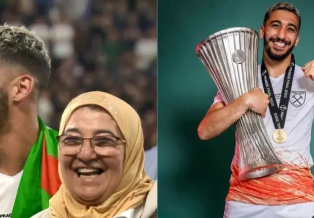 Benrahma célèbre le titre européen de West Ham sur les rythmes de la musique algérienne