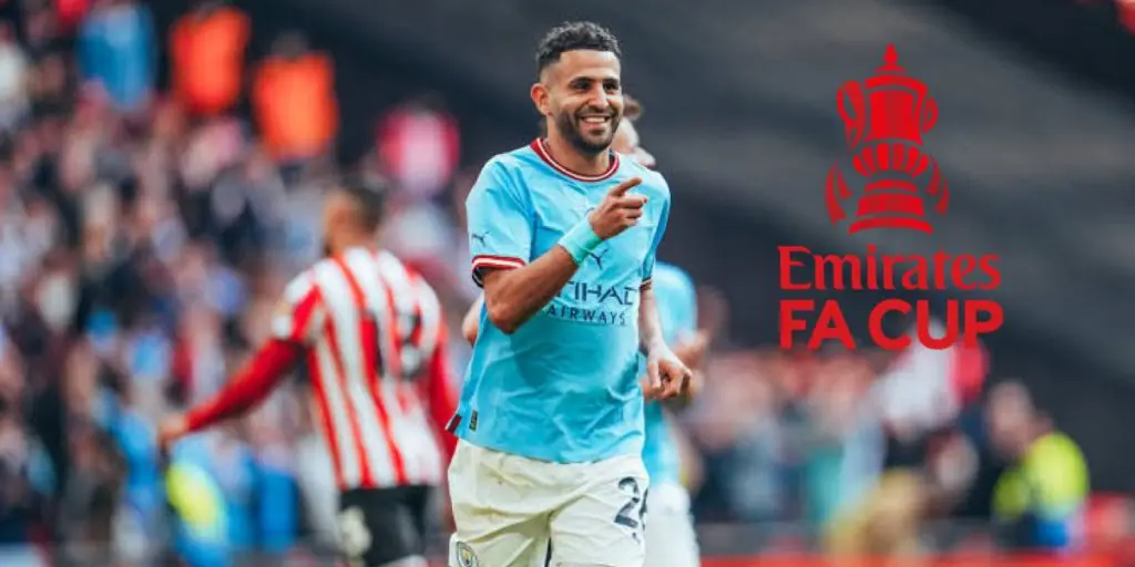 Mahrez et Man City à quelques heures pour tenter de remporter le FA Cup cet après-midi