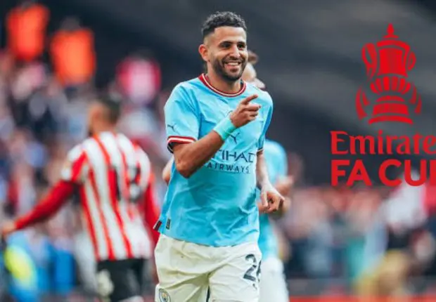 Mahrez et Man City à quelques heures pour tenter de remporter le FA Cup cet après-midi