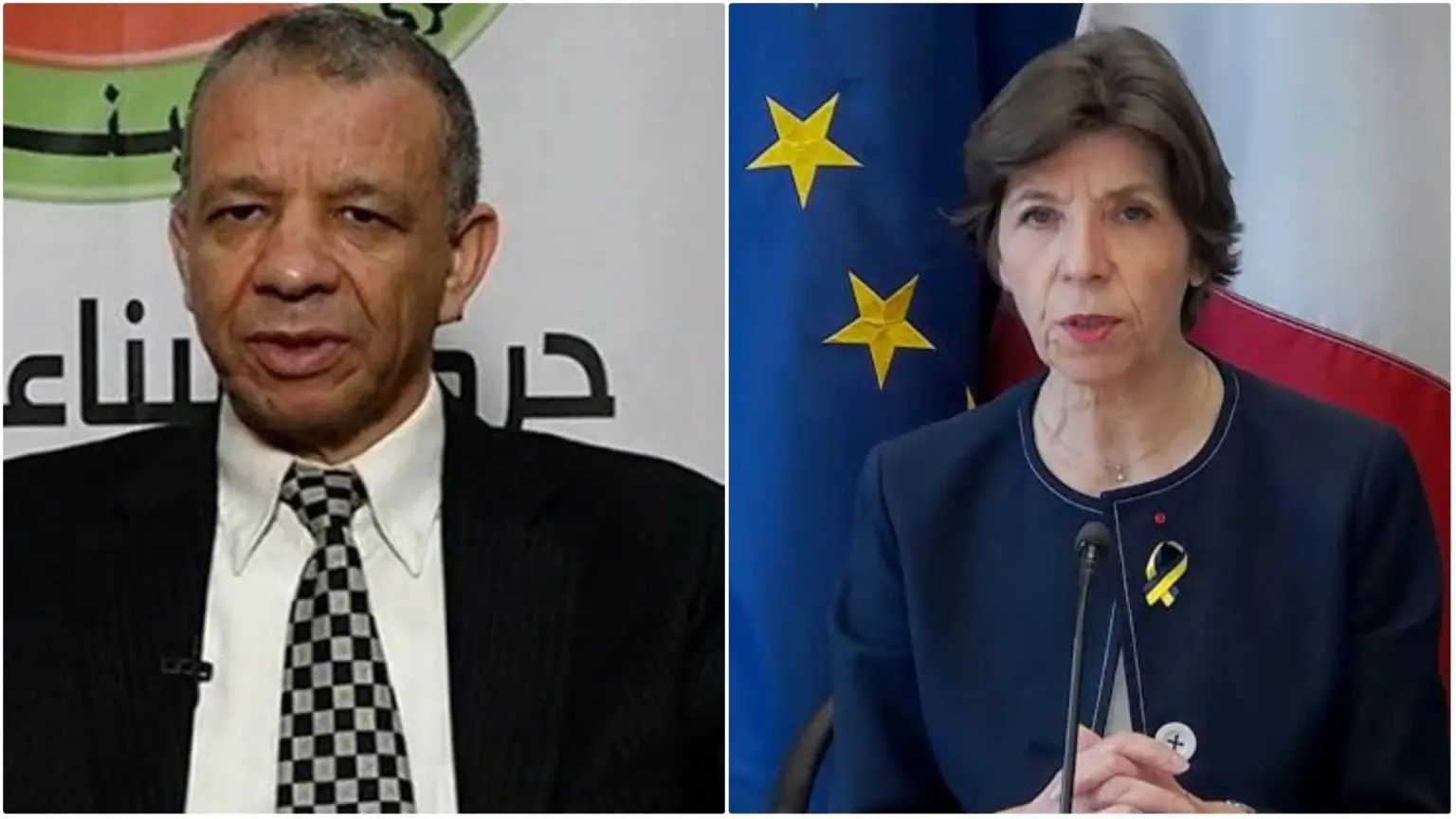 Déclarations de Colonna sur le couplet hostile à la France dans l’hymne national, El Bina conteste