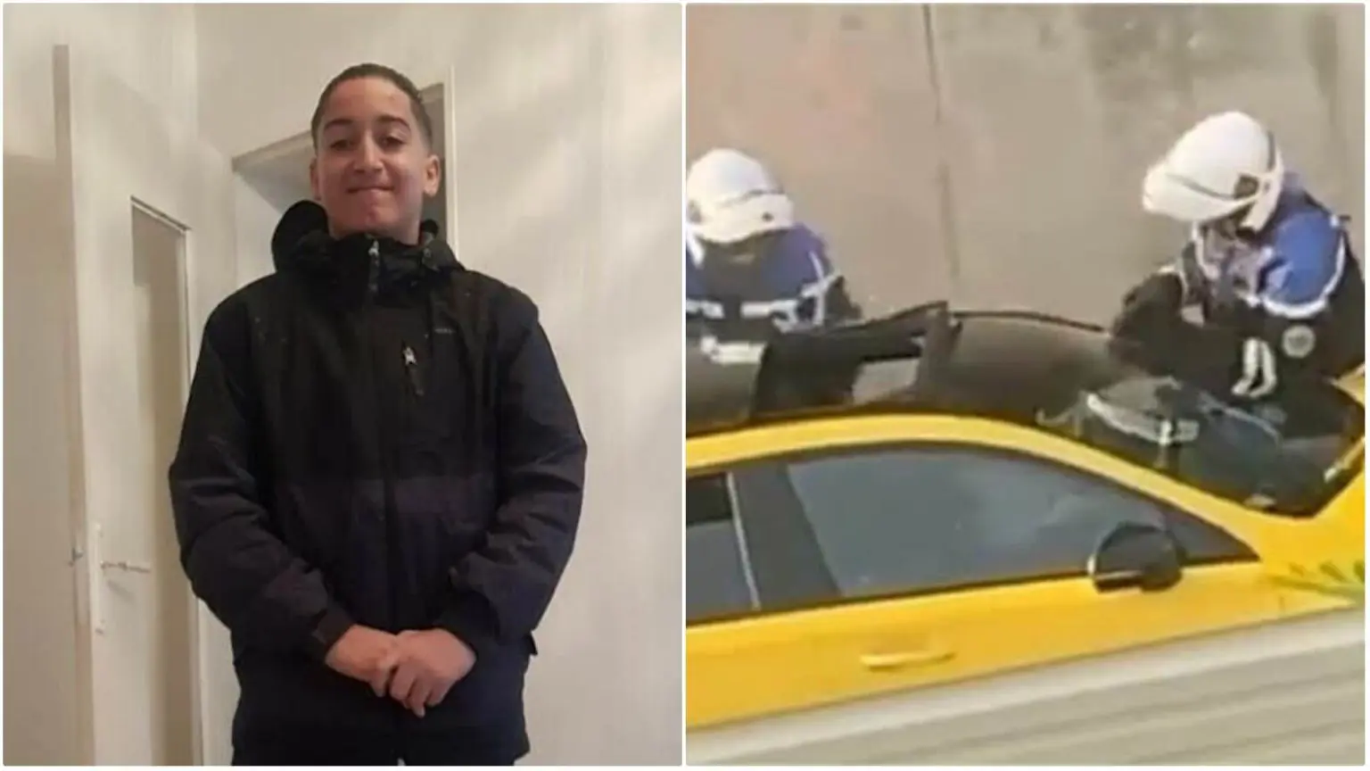 Nael franco-algérien de 17 ans abattu par la police au volant pour refus d’obtempérer à Nanterre