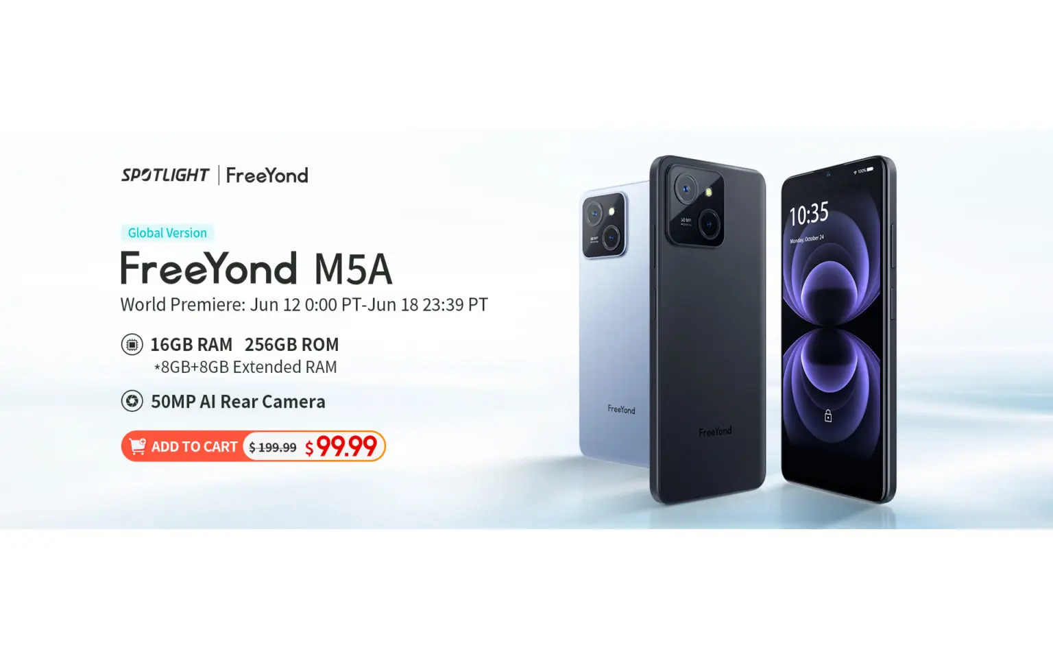 Lancement du nouveau produit FreeYond M5A : un smartphone qui dépasse les attentes et qui est un choix rentable