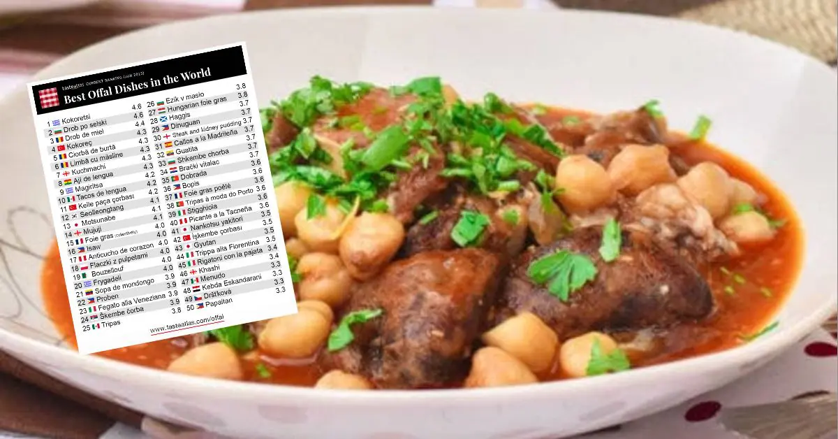 TasteAtlas : le Bouzelouf dans le top 50 mondial des plats à base d’abats