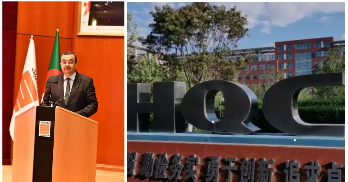 SONATRACH s’allie au chinois HQC pour la réalisation d’un complexe pétrochimique à Oran