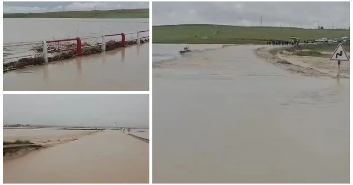 Inondations en Algérie : la GN signale une dizaine de routes bloquées