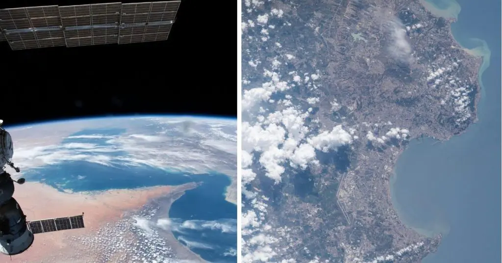 Vue de l&rsquo;espace, la belle Alger captive l&rsquo;astronaute émirati Sultan Al Neyadi (PHOTOS)