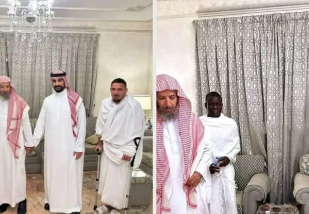 Malgré sa blessure, Bennacer se rend en Lieux Saints sur béquilles (vidéo)