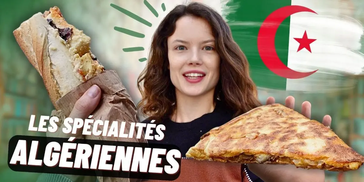 FitClaire, la youtubeuse française découvre la cuisine algérienne à Barbés (Paris)