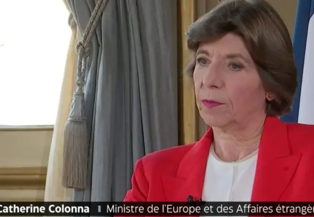 La MEA Catherine Colonna réagit au couplet visant la France dans l’hymne national algérien