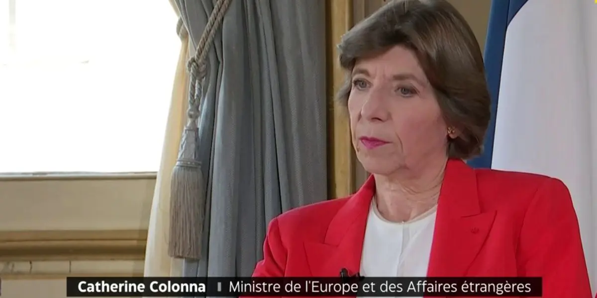 La MEA Catherine Colonna réagit au couplet visant la France dans l’hymne national algérien