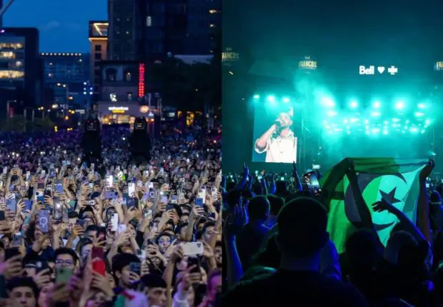 Avec près de 60 000 spectateurs, Soolking bat un record au Francos de Montréal (CANADA)