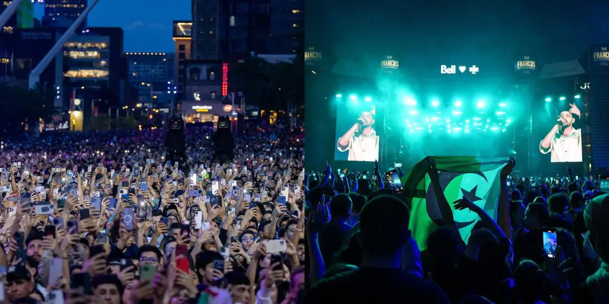 Avec près de 60 000 spectateurs, Soolking bat un record au Francos de Montréal (CANADA)