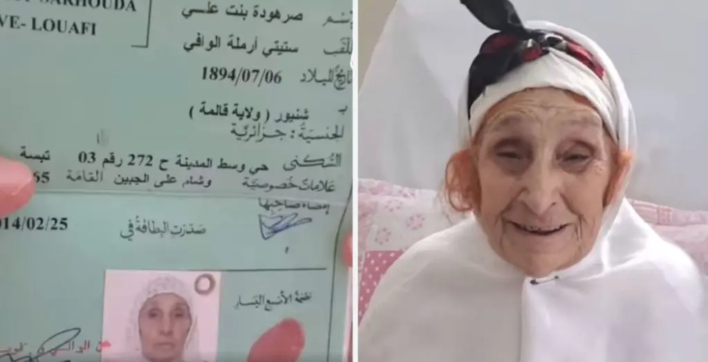 Née en 1894 et âgée de 129 ans, la doyenne de l’humanité serait-elle algérienne ?
