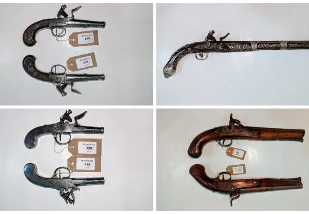 7 pistolets algériens datant de l&rsquo;époque ottomane mis aux enchères à Londres, récupérés
