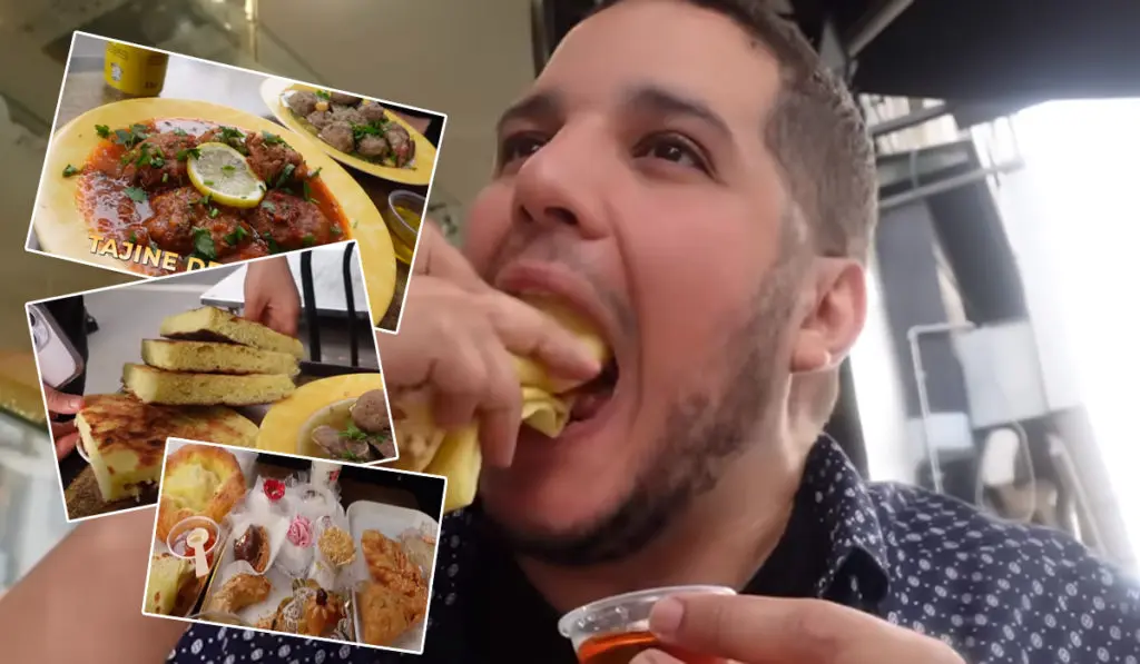 Dziriettes, Mhajeb, Couscous… un influenceur marocain découvre la cuisine algérienne