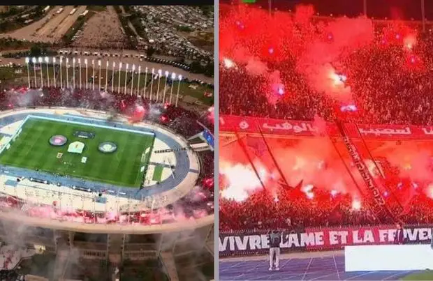 Coupe de Confédération CAF : la finale vue du ciel