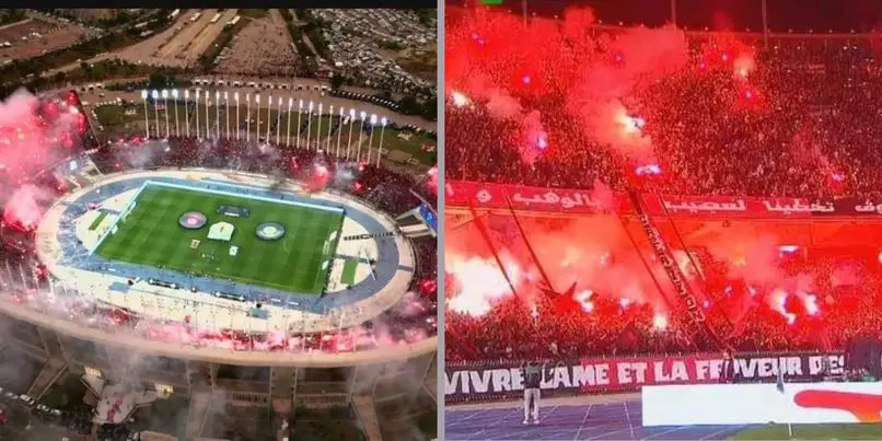 Coupe de Confédération CAF : la finale vue du ciel