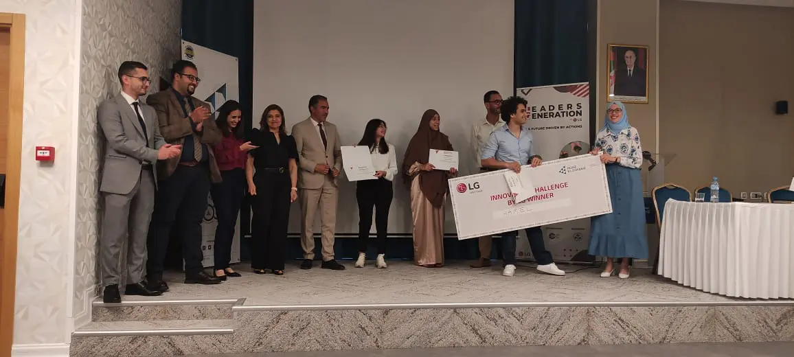 LG Electronics Algérie et INJAZ annoncent le lauréat du prix national d’innovation d’LG Electronics